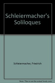 Schleiermacher's Soliloques