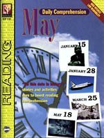 Daily Comprehension: May - Reading Reproducible Worksheets (Daily Comprehension Series)