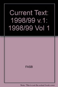 Current Text 1998/99: Accounting Standards As of June 1, 1998 : General Standards Topical Index (Vol 1)
