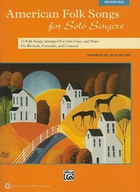 American Folk Songs for Solo Singers: High Voice