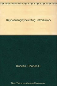 Intro Key/Typewriting, Text/Wrk Pap: Adult
