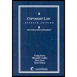 Copyright Law-2007 Supplement