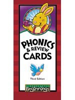Beginnings K5 Phonics and Review Cards for Christian Schools
