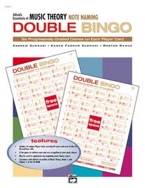 Essentials of Music Theory: Double Bingo Game (Note Naming) (Essentials of Music Theory)
