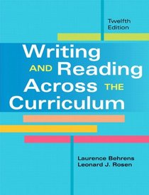 Writing and Reading Across the Curriculum with NEW MyCompLab -- Access Card Package (12th Edition)