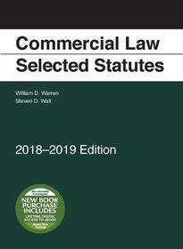 Commercial Law, Selected Statutes, 2018-2019