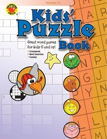 Kids' Puzzle Book #21 (Kids' Puzzle Book)
