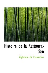 Histoire de la Restauration