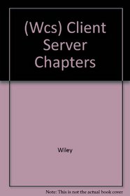 (Wcs) Client Server Chapters