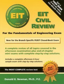 Eit Civil Review: for the Fundamentals of Engineering Exam (Engineering Press at OUP)