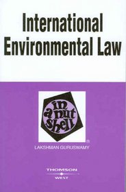 International Environmental Law in a Nutshell (Nutshell Series)