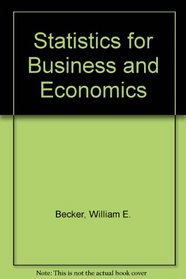 Statistics for Business and Economics (Hb-Princ of Economics)