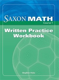 Math Course 1 Written Practice Workbook (Course 1 2 3)