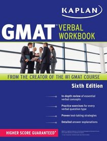 Kaplan GMAT Verbal Workbook, Seventh Edition