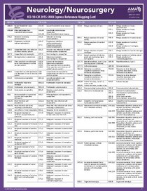 ICD-10 Mappings 2015 Express Reference Coding Card: Neurology/Neurosurgery
