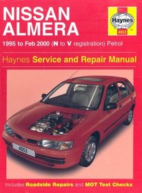 Nissan Almera Service and Repair Manual: N to V Reg (Haynes Service and Repair Manuals)