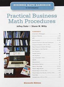 Practical Business Math Procedures Brief with Handbook and DVD
