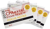 Wiley CPAexcel Exam Review 2018 Focus Notes: Complete Set