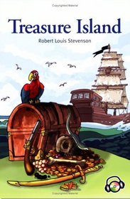 Lavender Classic Readers Series: Treasure Island (Level 3 with Audio CD)