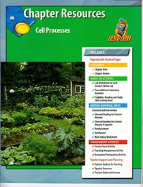 Glencoe Science Cell Processes Chapter Resources. (Paperback)