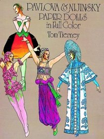 Pavlova and Nijinsky Paper Dolls in Full Color