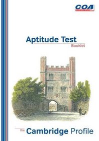 The Cambridge Profile: Aptitude Test Booklet