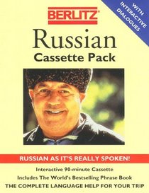 Berlitz Russian Cassette Pack: Russian As It's Really Spoken! (Berlitz Cassette Packs) (Russian Edition)