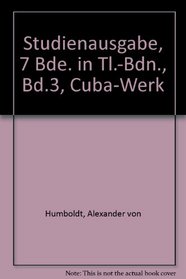 Cuba-Werk (Forschungsunternehmen der Humboldt-Gesellschaft) (German Edition)