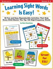 Learning Sight Words is Easy! (Grades K-2)