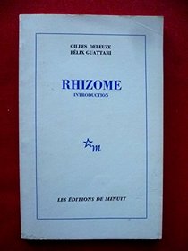 Rhizome: Introduction (French Edition)