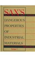 Sax's Dangerous Properties of Industrial Materials, Three Volume Print and CD-ROM Set (Dangerous Properties of Ind Materials)