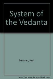 System of the Vedanta