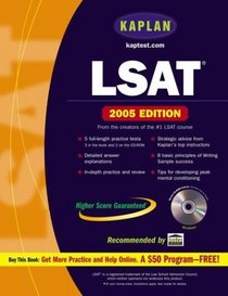 Kaplan LSAT 2005 with CD-ROM (Kaplan Lsat (Book  CD-Rom))