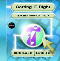 Getting It Right Teacher Support Packs 2 Levels 4-5 (Getting It Right)