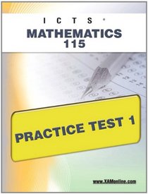 ICTS Mathematics 115 Practice Test 1