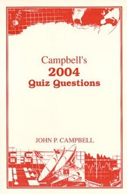 Campbell's 2004 Quiz Questions