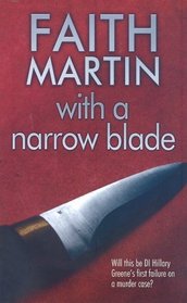 With a Narrow Blade (Hillary Greene, Bk 6) (Large Print)