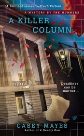 A Killer Column (Mystery by the Numbers, Bk 2)