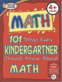 Math 101 Things Every Kindergartner Should Know About Math