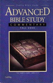 Family Bible Study, Advanced Bible Study Commentary, Fall 2000