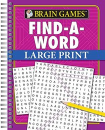 Brain Games Find a Word - Large Print