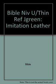 Bible Niv U/Thin Ref Jgreen: Imitation Leather