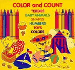 Color and Count Carry Case: A Set of 6 Early Learning Books and 12 Color Crayons