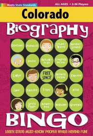 Colorado Bingo: Biography Edition