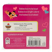 Hug, Kiss, Love: Lift-a-Flap Board Book (Busy & Bright Baby)