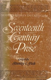 Seventeenth-century prose;: Modern essays in criticism (A Galaxy book, GB 348)