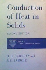 Conduction of Heat Solids 2/E