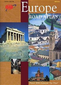 Aaa 2000 Europe Road Atlas: 2000 Year Edition (Aaa Europe Road Atlas)