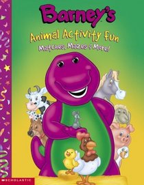 Barney's Animal Activity Fun: Matches, Mazes, & More!