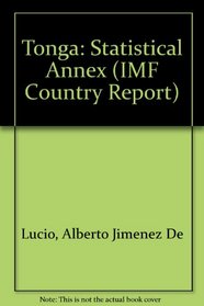 Tonga: Statistical Annex (IMF Country Report)